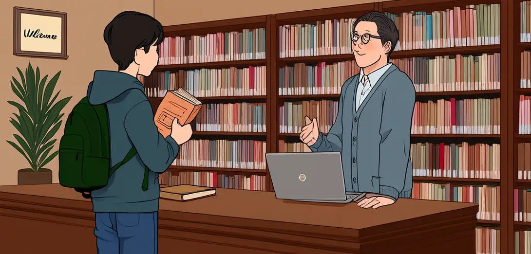 Negotiating a Late Fee Waiver at the Library