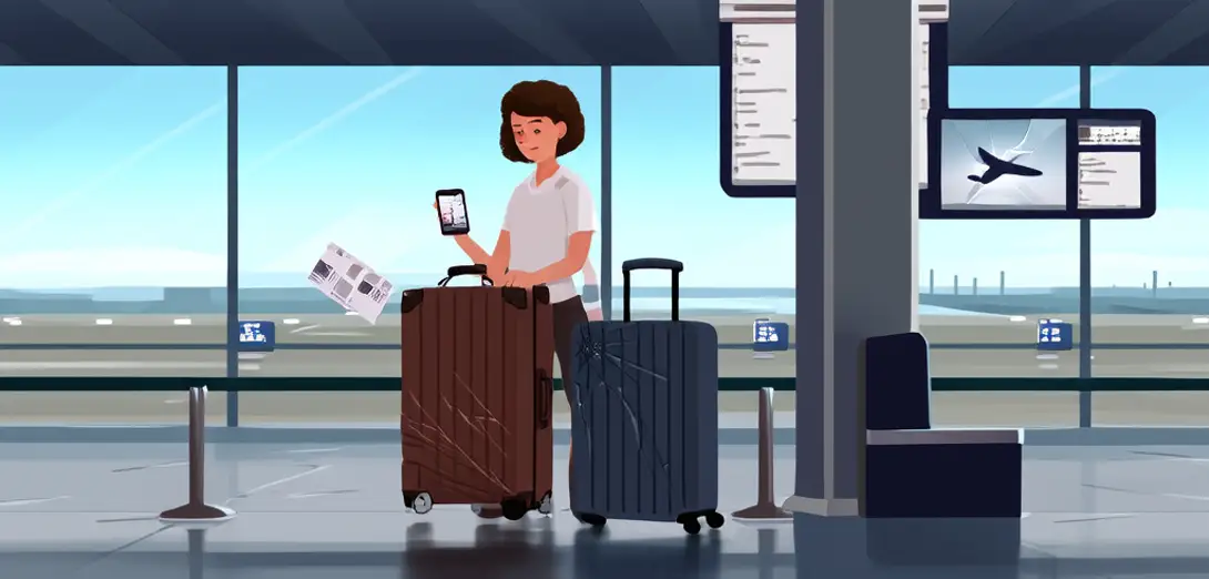 Filing a Small Claim for Damaged Luggage at the Airport