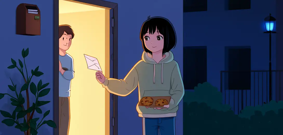 Asking a Neighbor to Lower Music Volume Late at Night