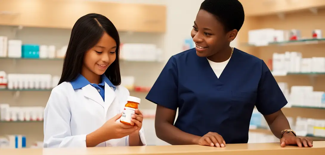 Clarifying Prescription Instructions with a Pharmacist