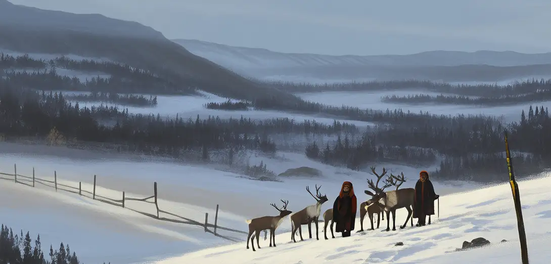 Sápmi Reindeer Migration Corridors: Climate Shifts, Border Infrastructure, and Cross-National Herding Rights