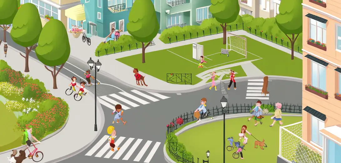 Why Cities Build Parks and Roads