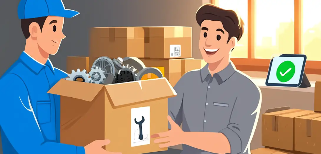 Spare Parts Delivery: Warranty & Tracking