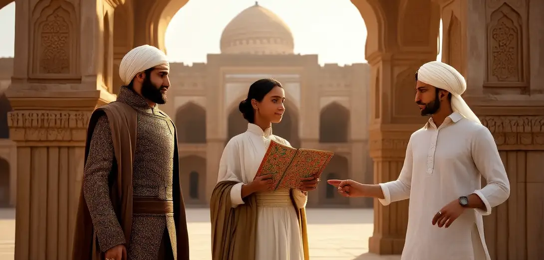 Batch 0001-008: The Mughal Empire and the Synthesis of Persian and Indian Traditions