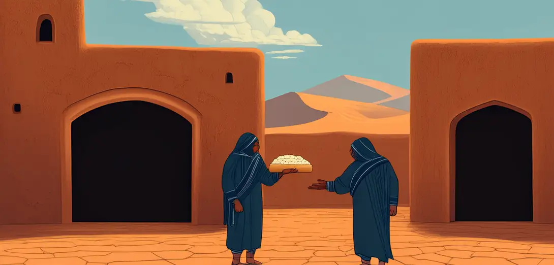 Salt Rituals and Hydrological Memory in Saharan Caravan Cities