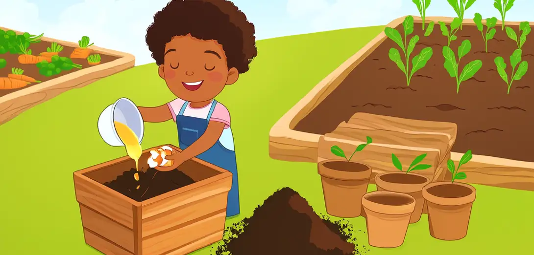 Compost Turns Food Waste into Soil