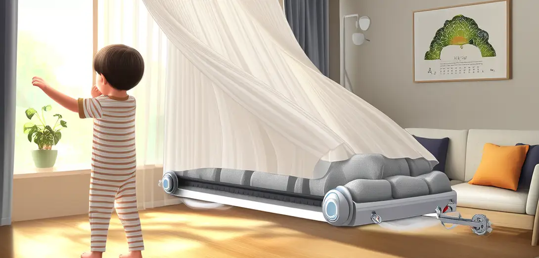 Smart Curtains Open and Close by Themselves