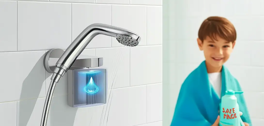 Auto-Adjusting Shower Heads Save Water
