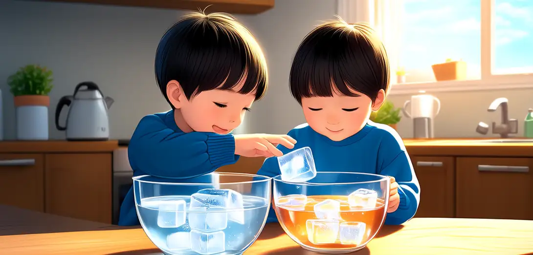 Why Does Ice Float on Water but Sinks in Alcohol?