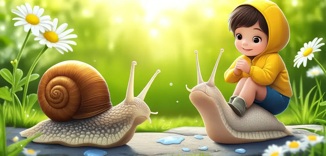 How Do Snails Make Their Shiny Trails?