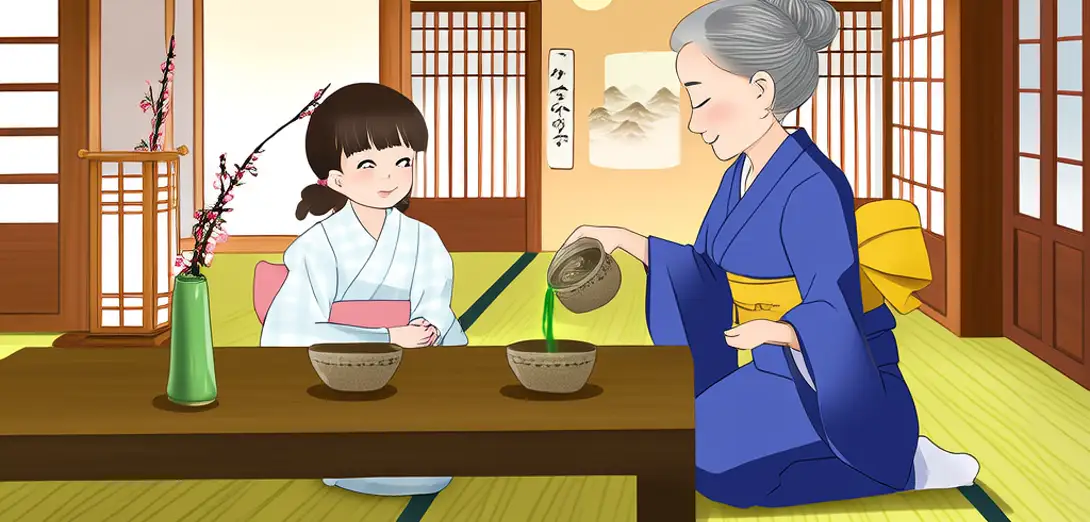 The Quiet Tea Ceremony in Kyoto