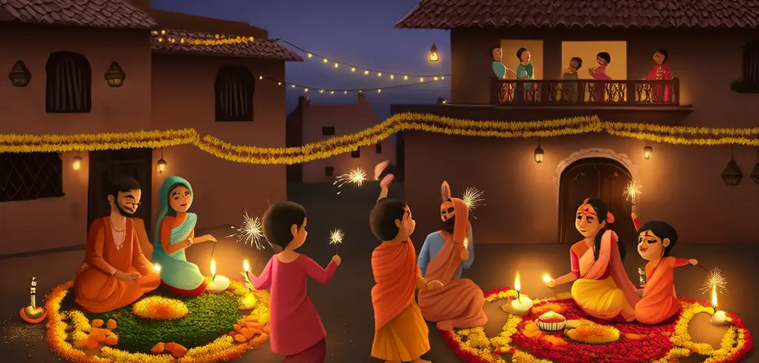 Lanterns Light Up Diwali