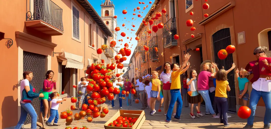 Tomato Fight in Buñol
