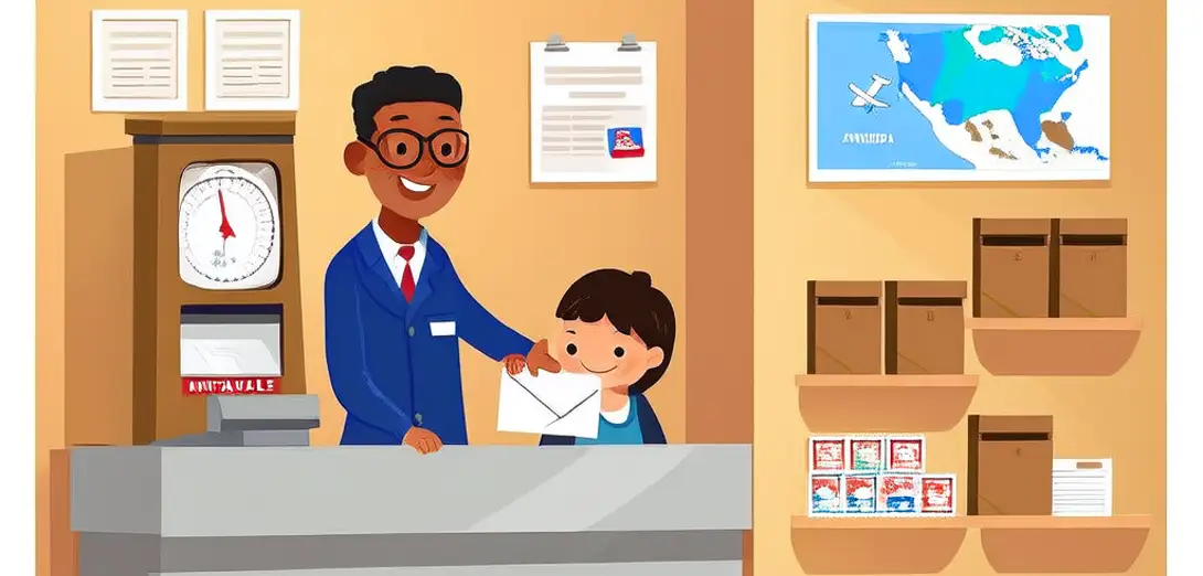 At the Post Office