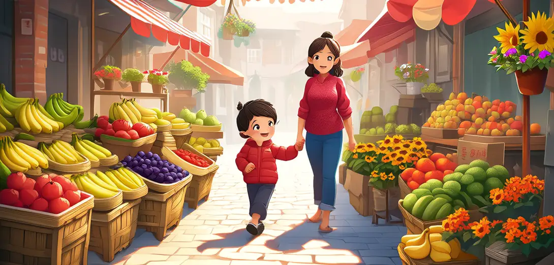 At the Street Market