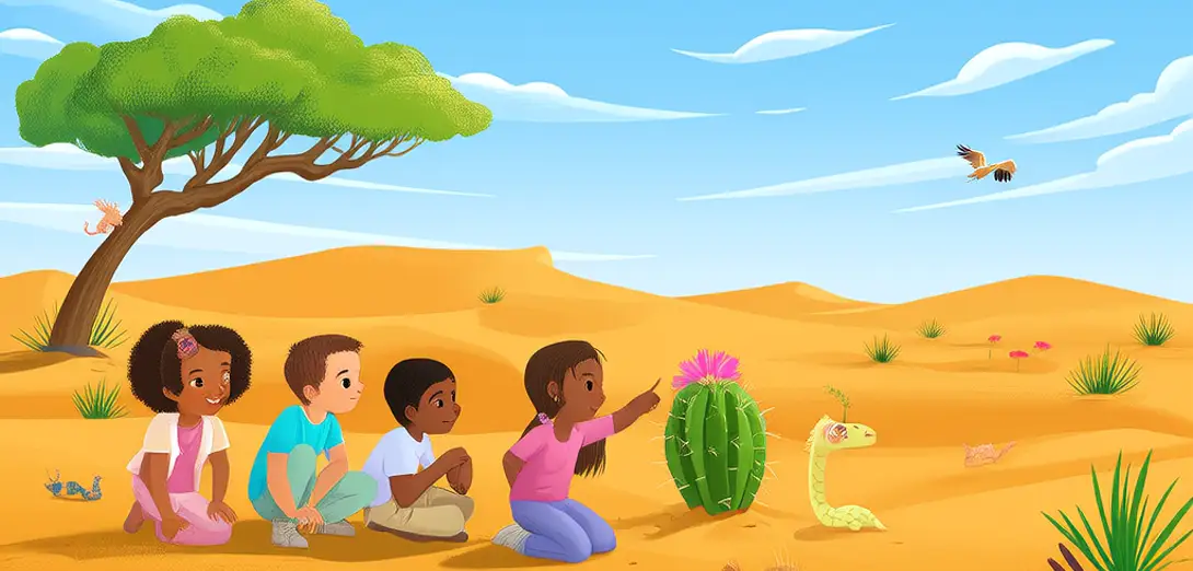 Deserts Are Dry but Alive
