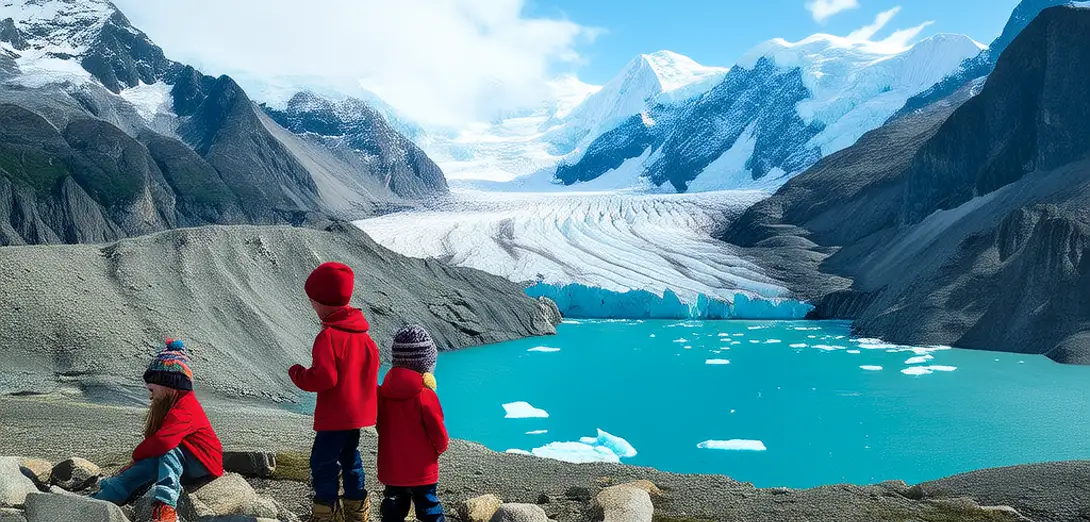 Glaciers Carve Valleys and Lakes