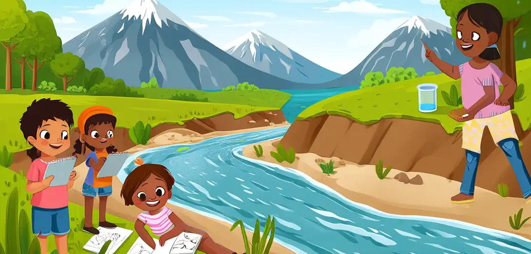 Rivers Carry Sediment Across Continents