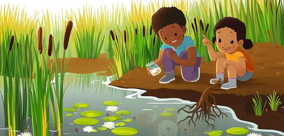 Marshes Store Carbon in Soggy Soils