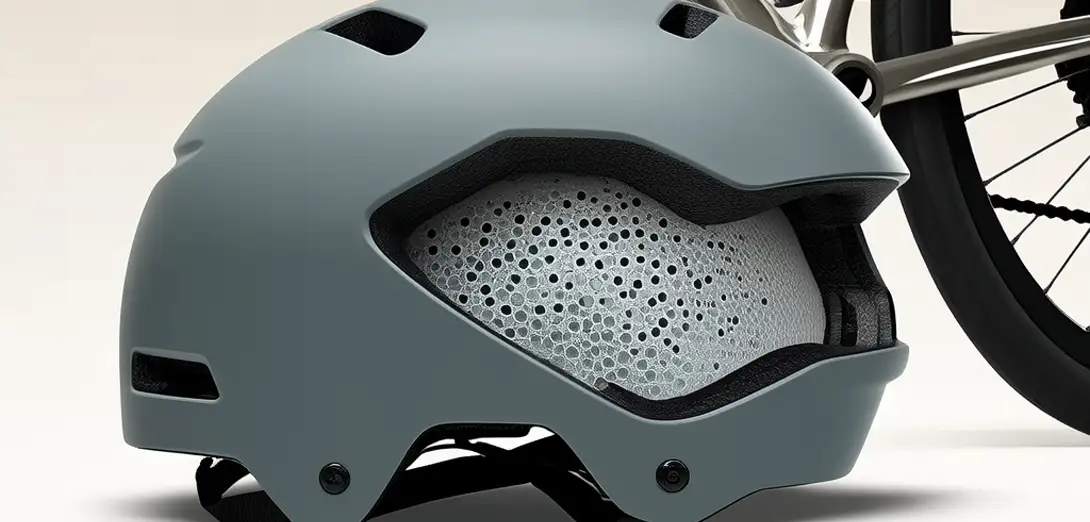 Why Bicycle Helmets Have Hidden Air Pockets