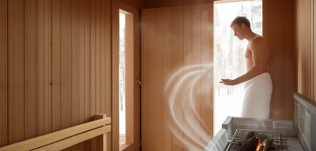 Why Finnish Sauna Threshold Protocols Enforce Humidity-Gradient Boundary Conditions Through Door-Opening Duration and Steam-Release Cycles