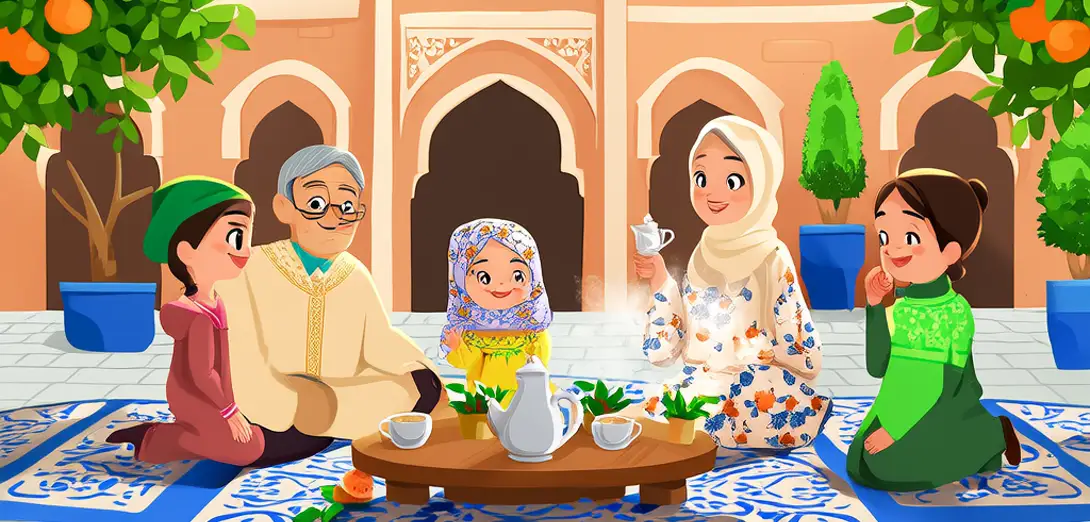 Tea Time in Morocco