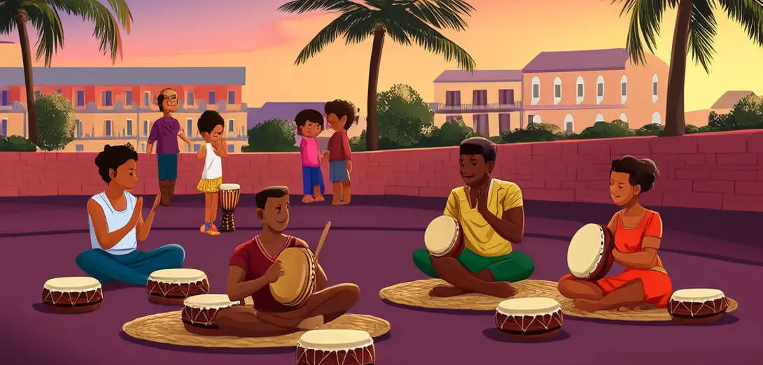 Drum Circles in Senegal