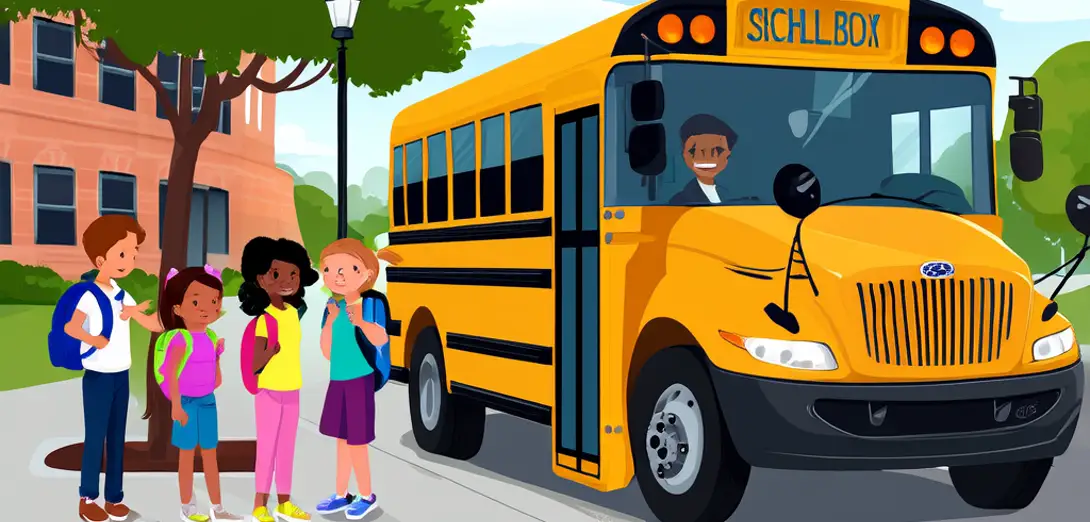 Taking the Bus to School