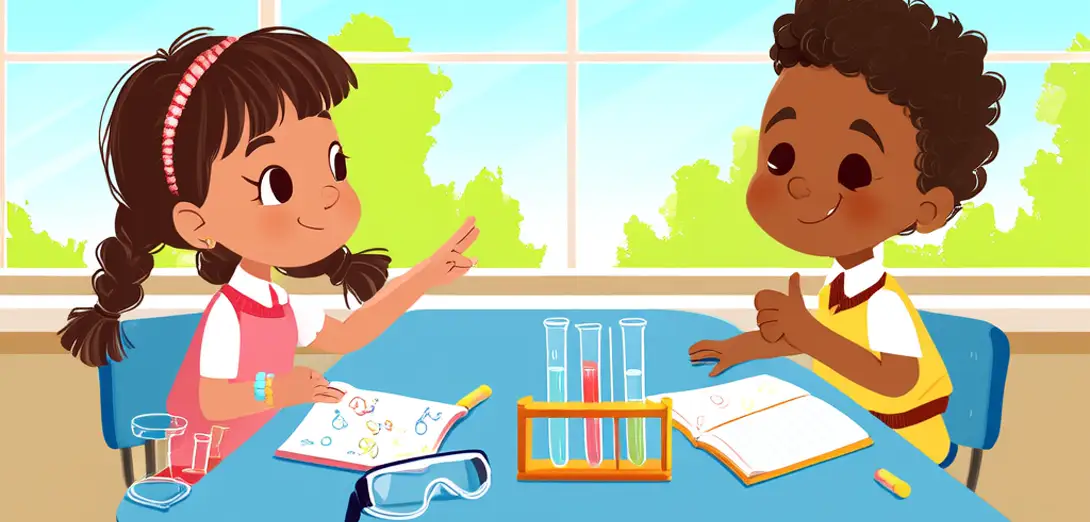 Asking a Classmate to Switch Seats for Science Lab
