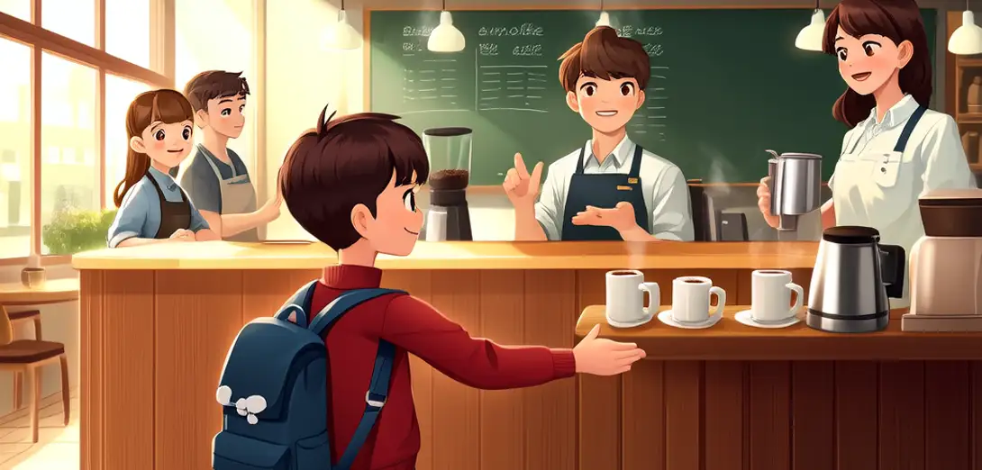 Asking the Barista for a Hot Chocolate Without Whipped Cream