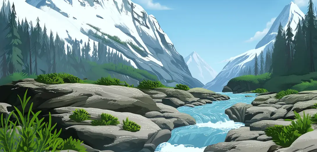 The River’s Journey: From Mountain Spring to Ocean Delta