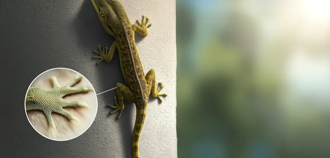 How Geckos Stick to Walls—and Why Their Feet Don’t Get Dirty
