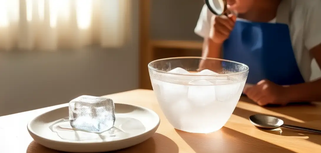 Why Does Ice Float on Water?