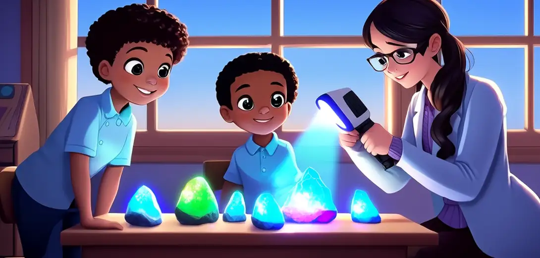 Why Do Some Rocks Glow Under Ultraviolet Light?