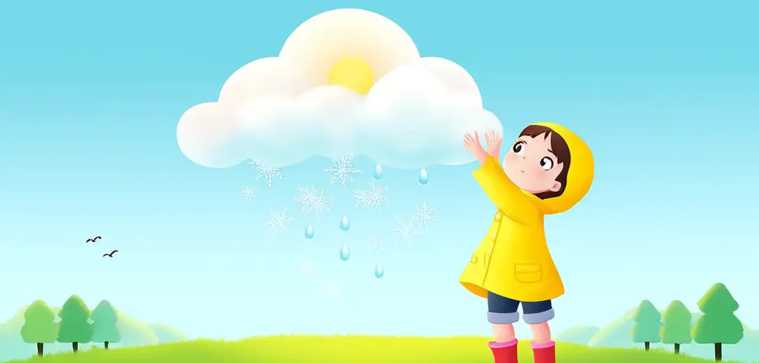 How Do Raindrops Form Inside Clouds?