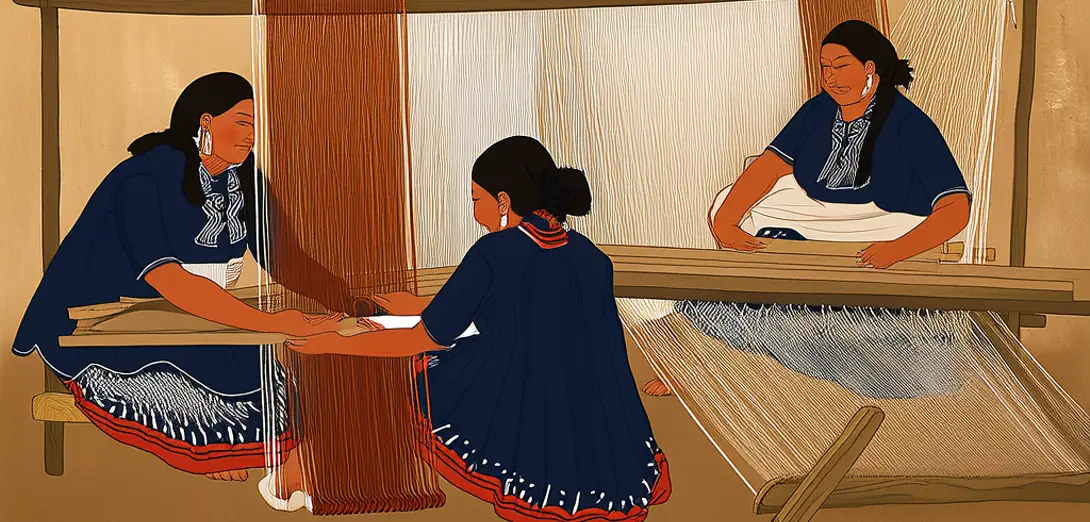 The Salt-Thread Continuum: Textile Memory and Kinship Cartography in Oaxacan Zapotec Weaving