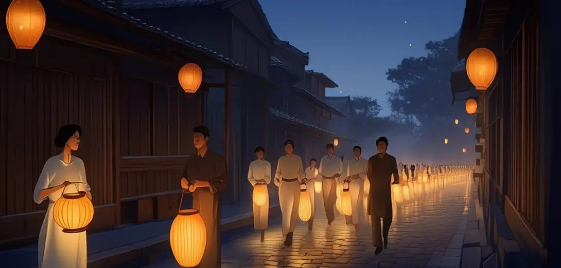 The Lantern Gradient: Luminal Hierarchy and Ancestral Visibility in Vietnamese Mid-Autumn Processions