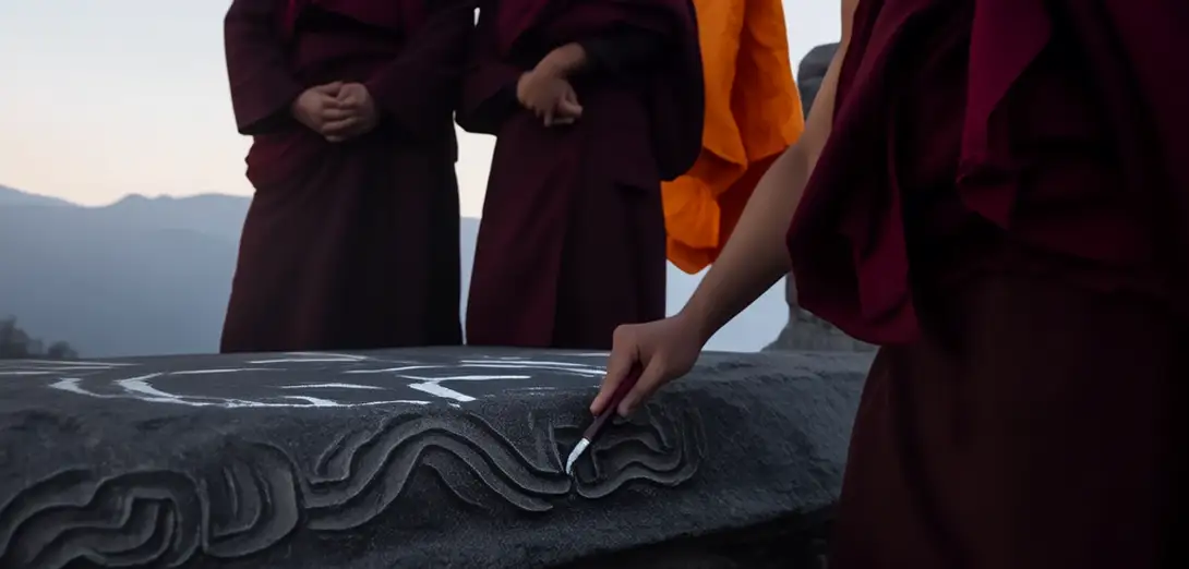 The Threshold Ink: Calligraphic Consent and Juridical Surface in Tibetan Buddhist Monastic Contracts