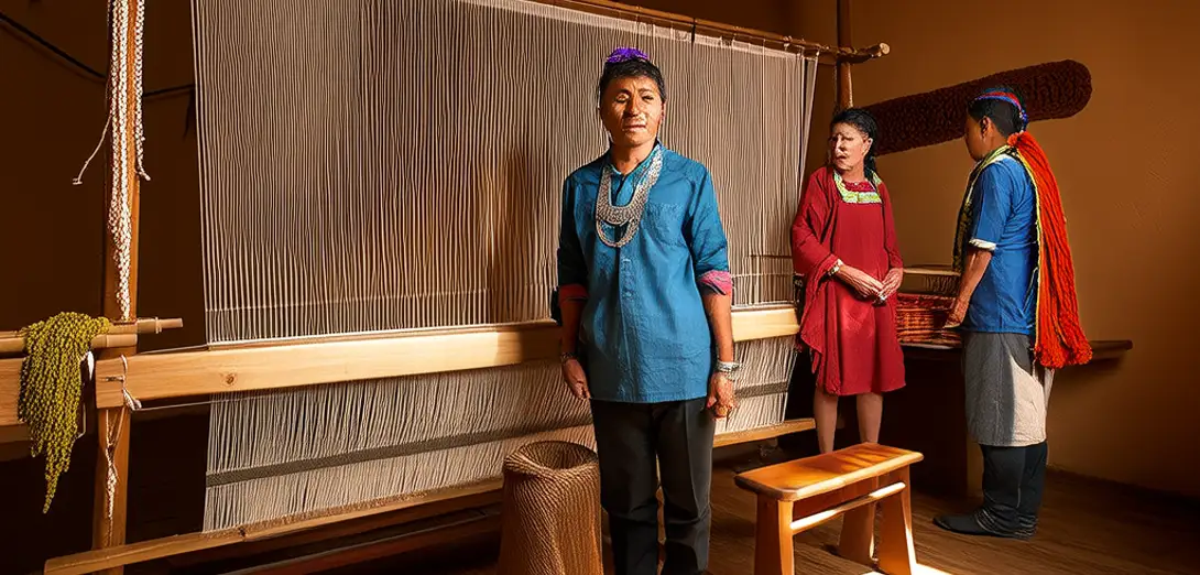 The Shadow-Thread Protocol: Solar Synchrony and Textile Chronometry in Navajo Weaving Guilds
