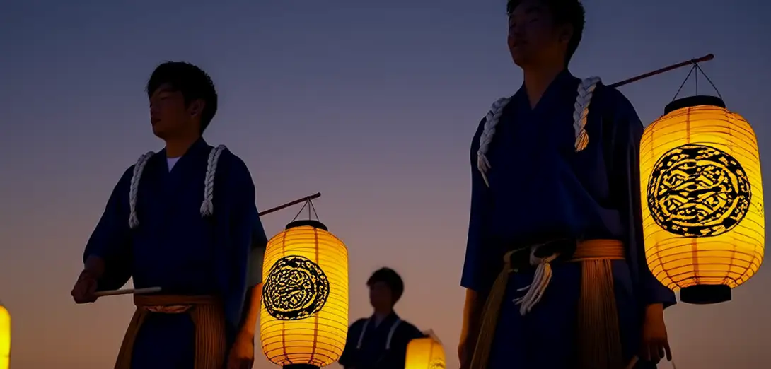 The Lantern-Weave Accord: Luminal Syntax and Matrilineal Cartography in Okinawan Eisa Drum Processions