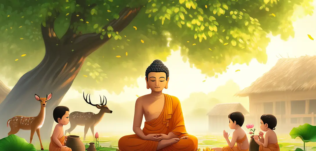 Buddha Taught Kindness and Calm
