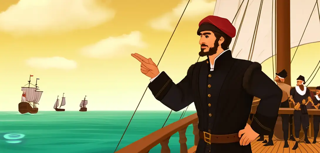 Columbus Sailed Across the Sea