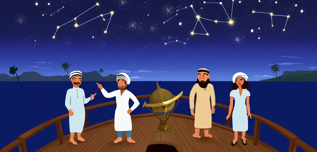 Sailors Used Stars to Cross the Indian Ocean