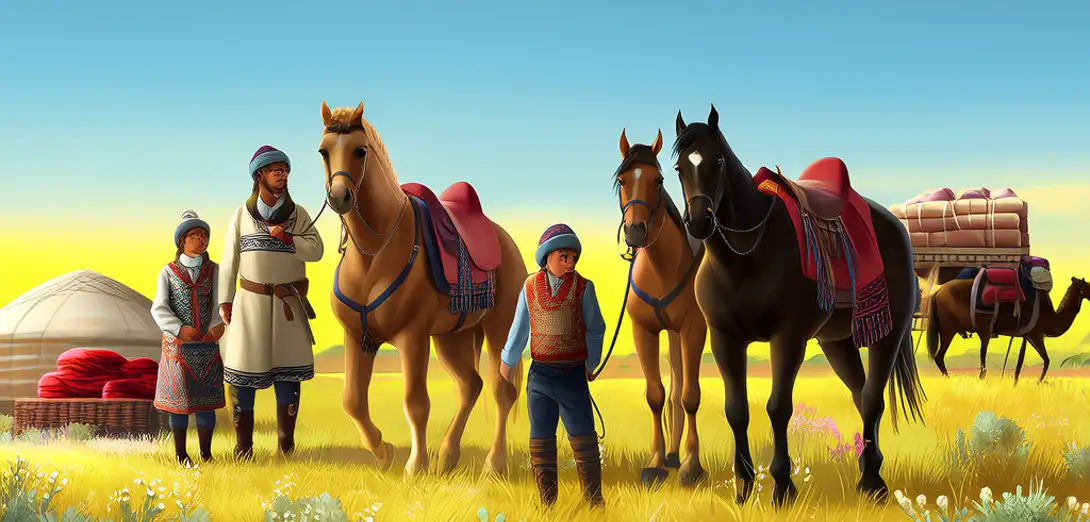 Traders Exchanged Silk for Horses on Steppe Routes