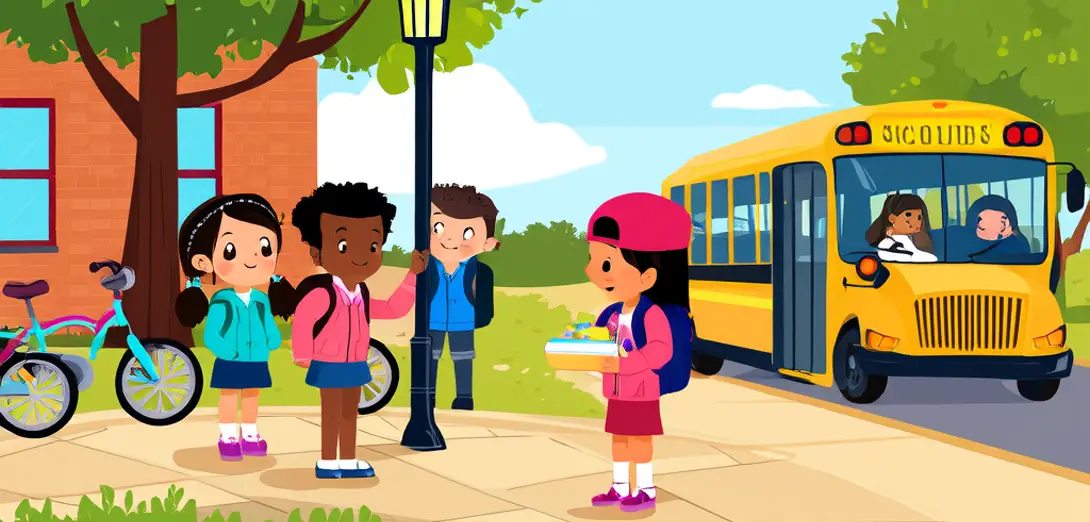 Taking the Bus to School