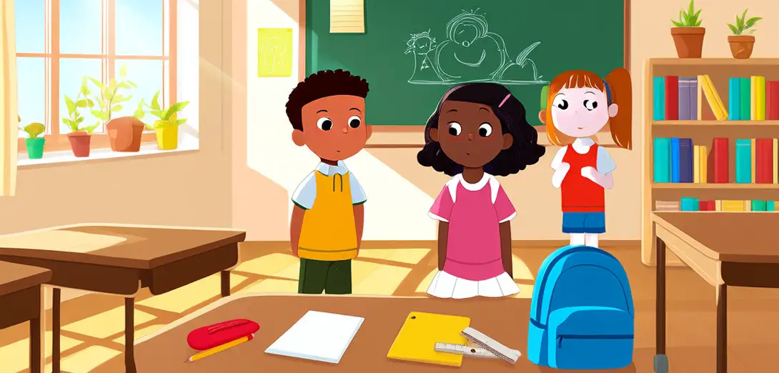 Reporting a Missing Backpack in Class