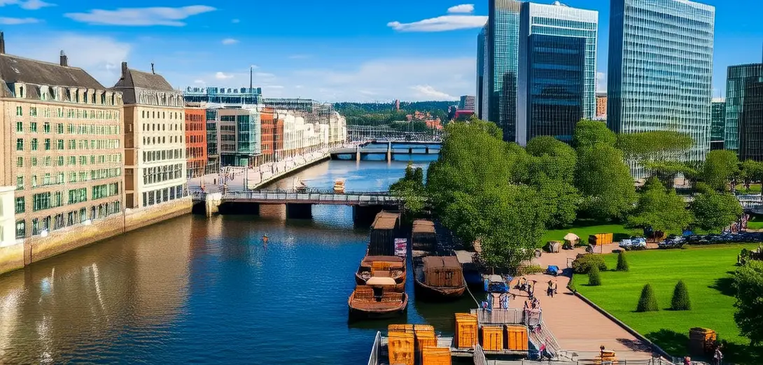 Cities Grow Near Water