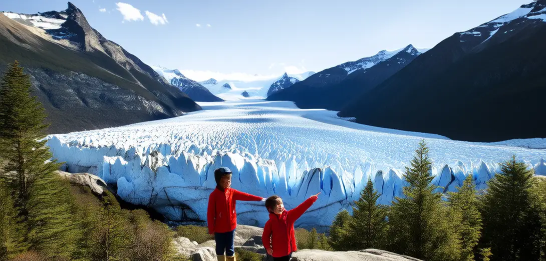 Glaciers Move Slowly But Change Land