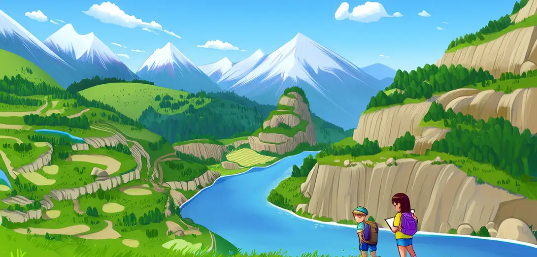 Valleys Form Where Rivers Cut Deep