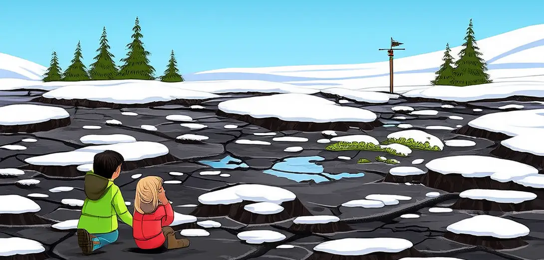 Permafrost Thaws as Temperatures Rise Globally